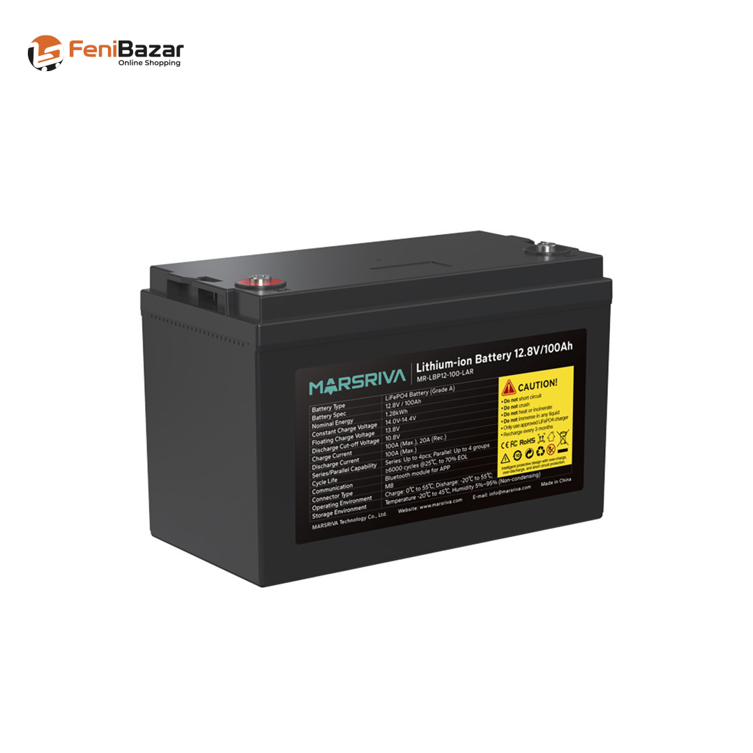 MR-LBP12-100-LAR Lead Acid Replacement Lithium Battery  1.28kWh (12.8V /100Ah)