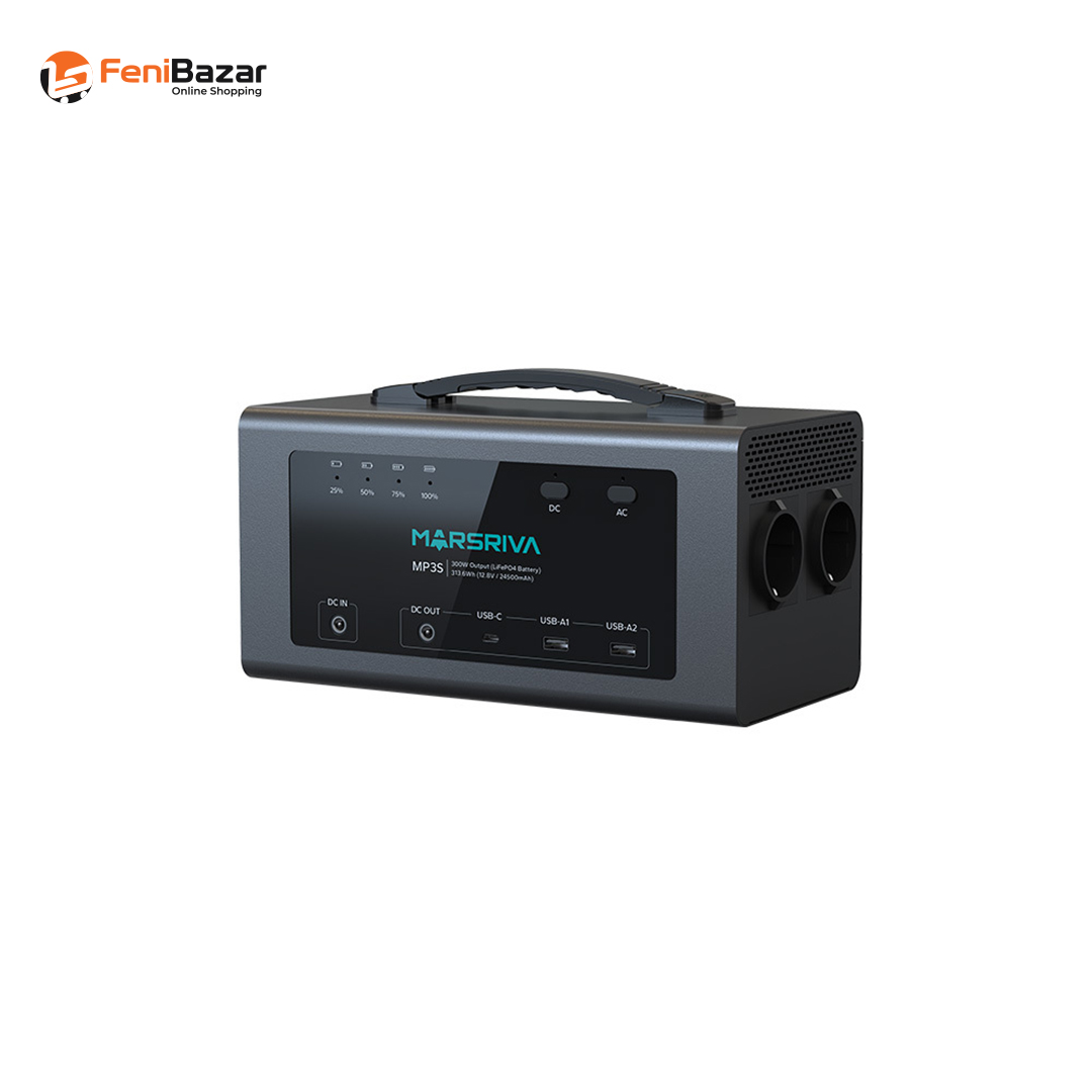 MP3S (300W) Wherever you need power  Capacity: 313.6Wh (12.8V / 24500mAh)